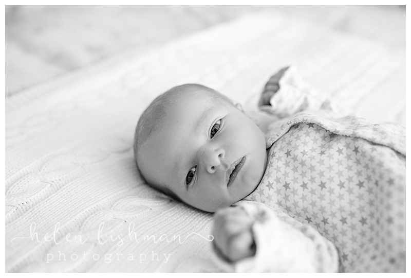 Newborn photo shoot in the family home in Ripon